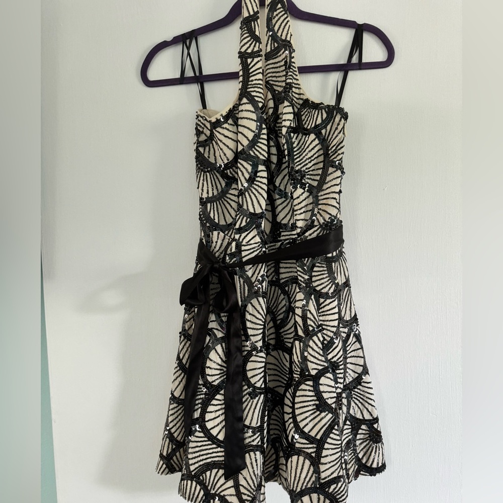Sequin dress. Bebe size small